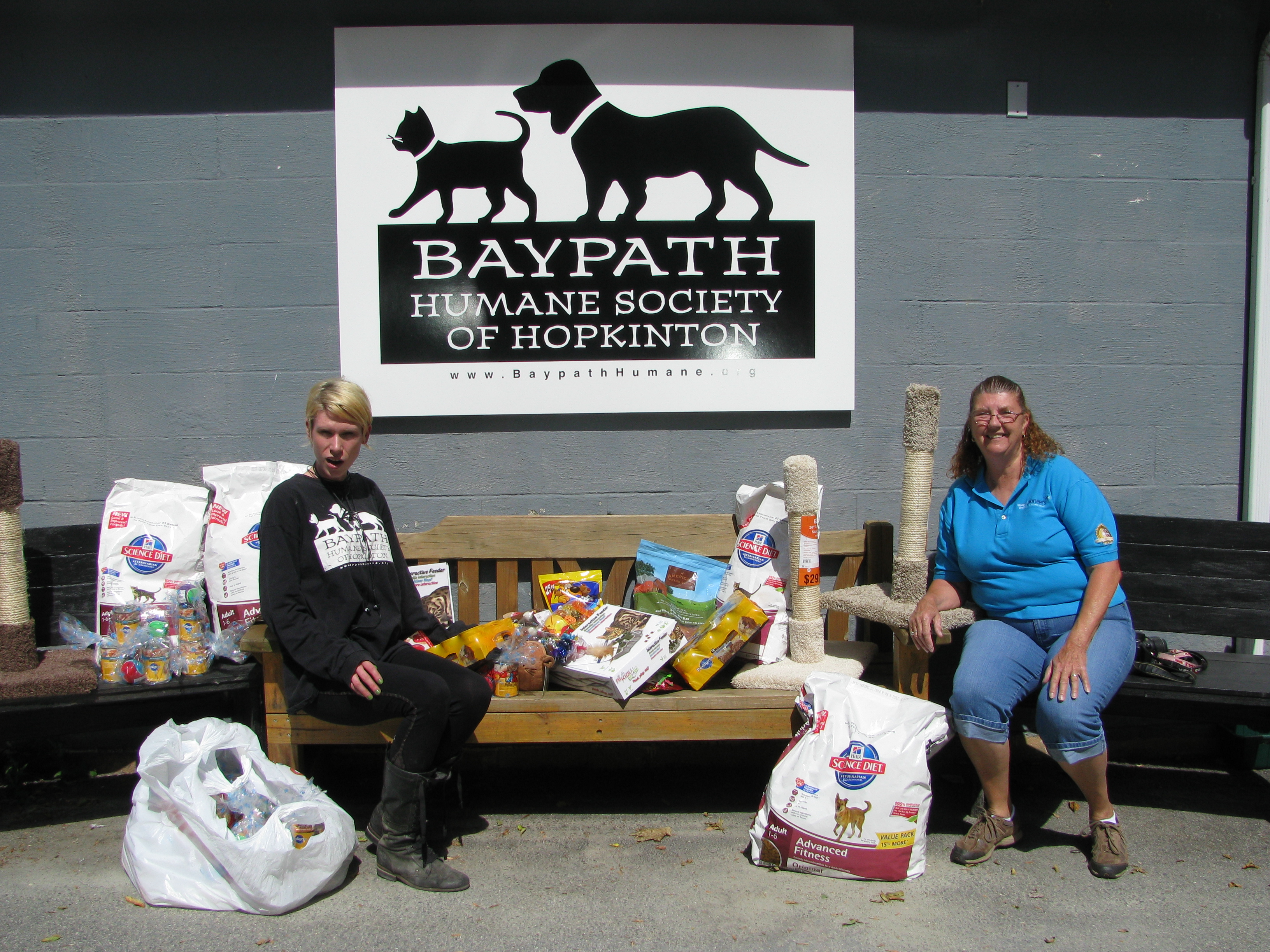 Donation to Hopkinton Humane Society