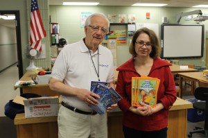 George Russell at Fogarty School