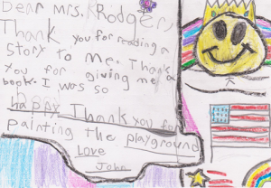 Thank you from Stapleton School 001